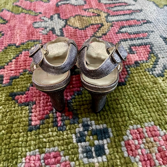 Marc Jacobs Glittering Silver Heels - Picture 8 of 13